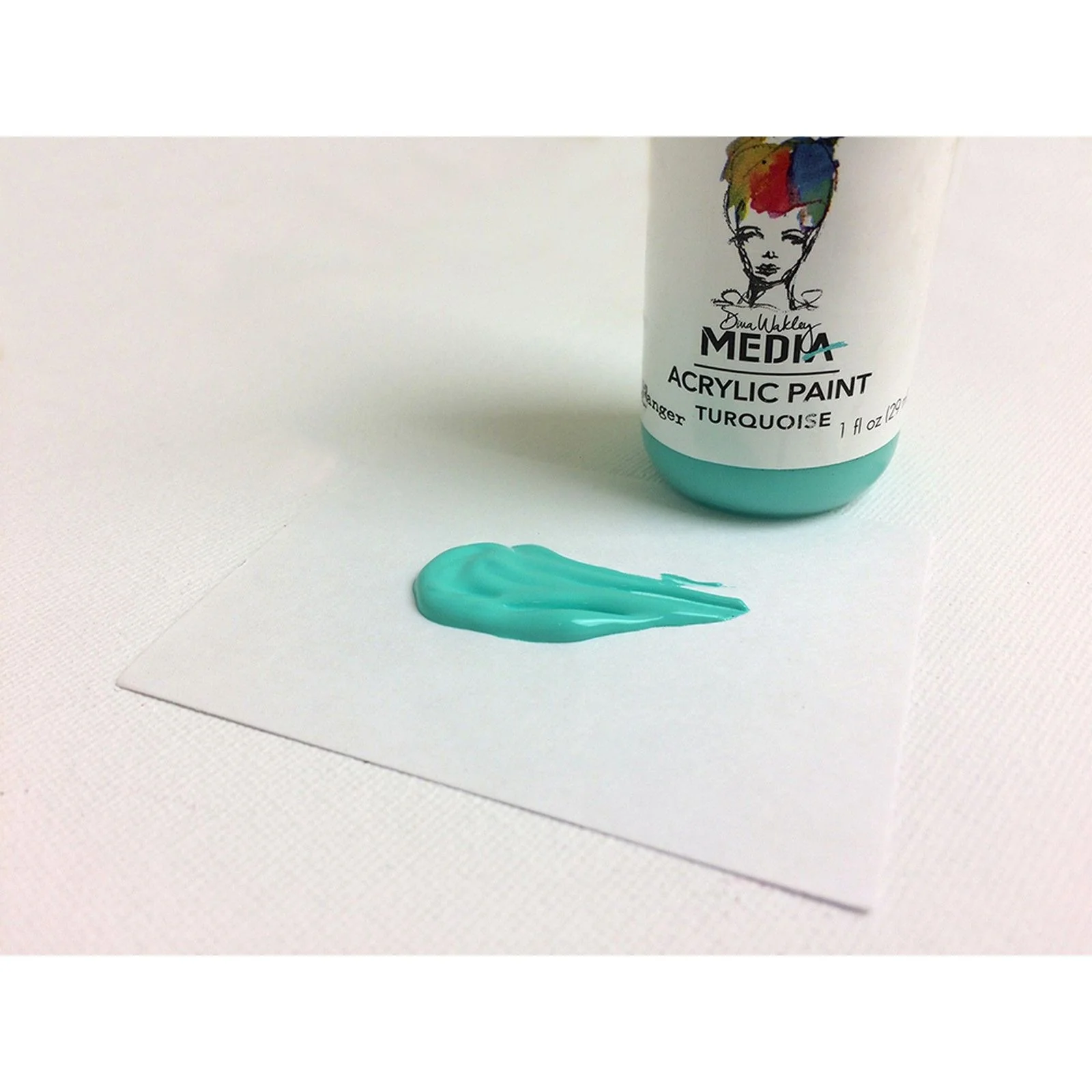 Ranger ink ranger • dina wakley media heavy body acrylic paint turkoois - Image 2