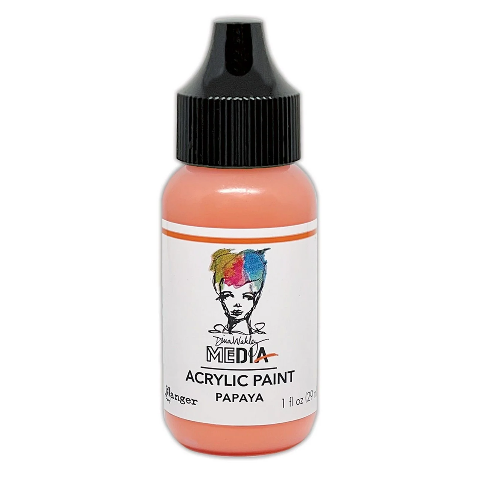 Ranger ink ranger • dina wakley media heavy body acrylic paints papaya