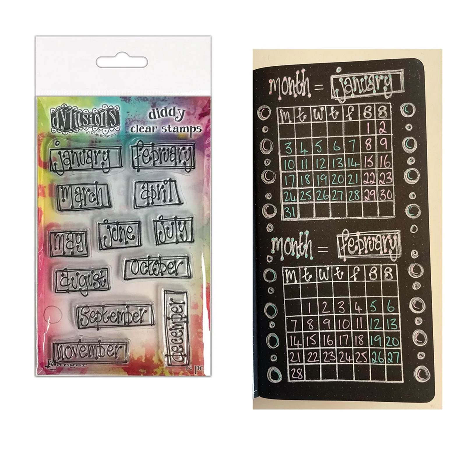 Ranger ink ranger • dylusions diddy clear stamps boxed monthly - Image 2