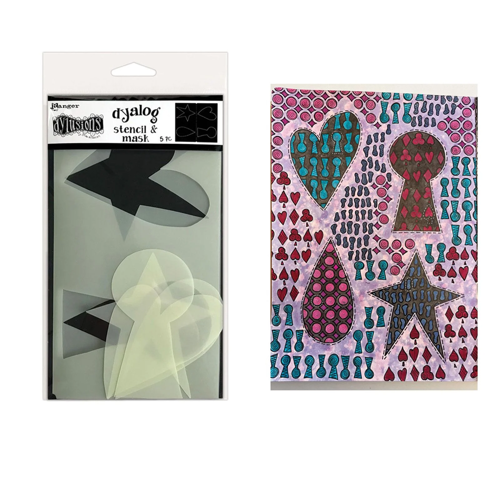 Ranger ink ranger • dylusions dyalog stencil mask it - Image 2