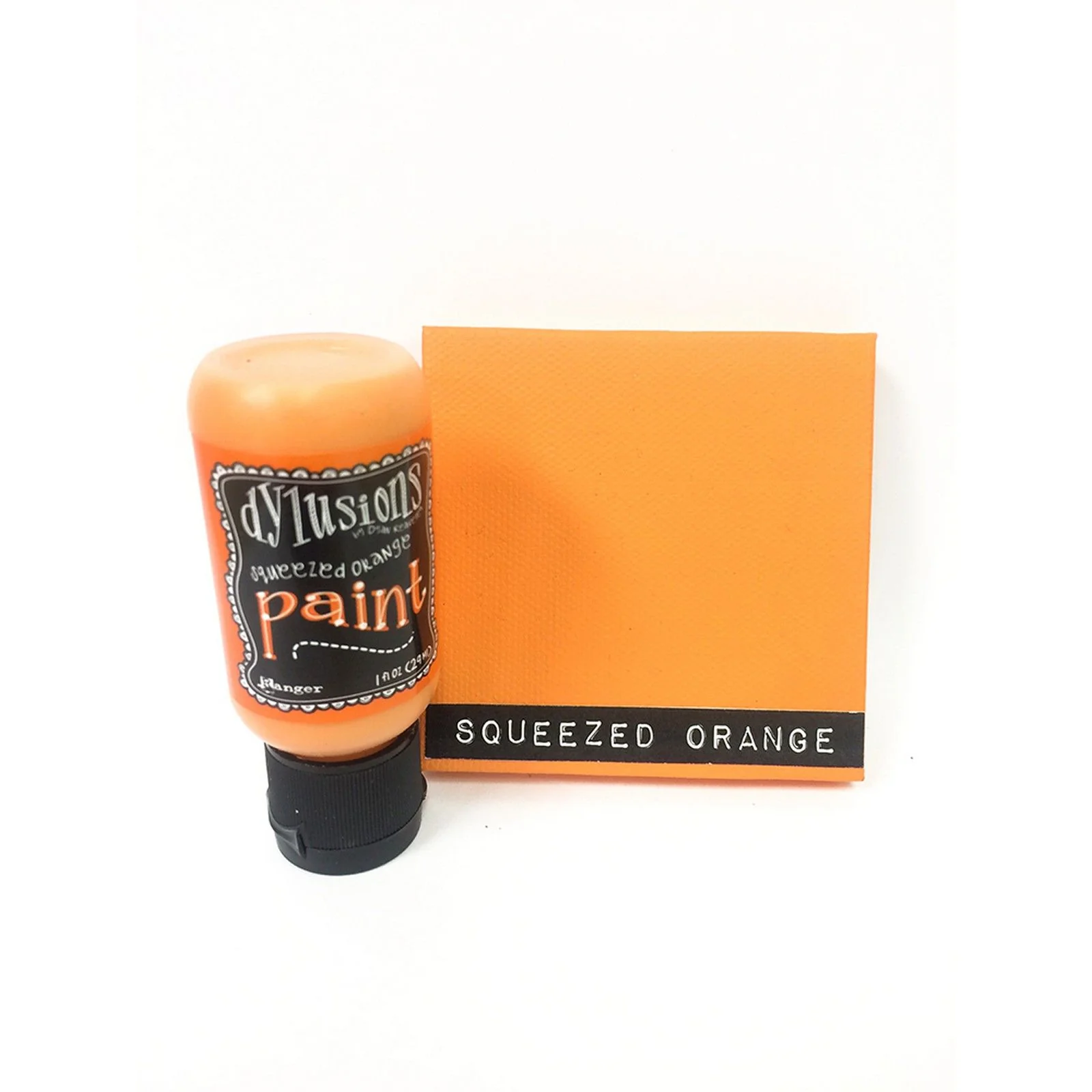 Ranger ink ranger • dylusions paint flip cap bottle squeezed orange 29ml - Image 2
