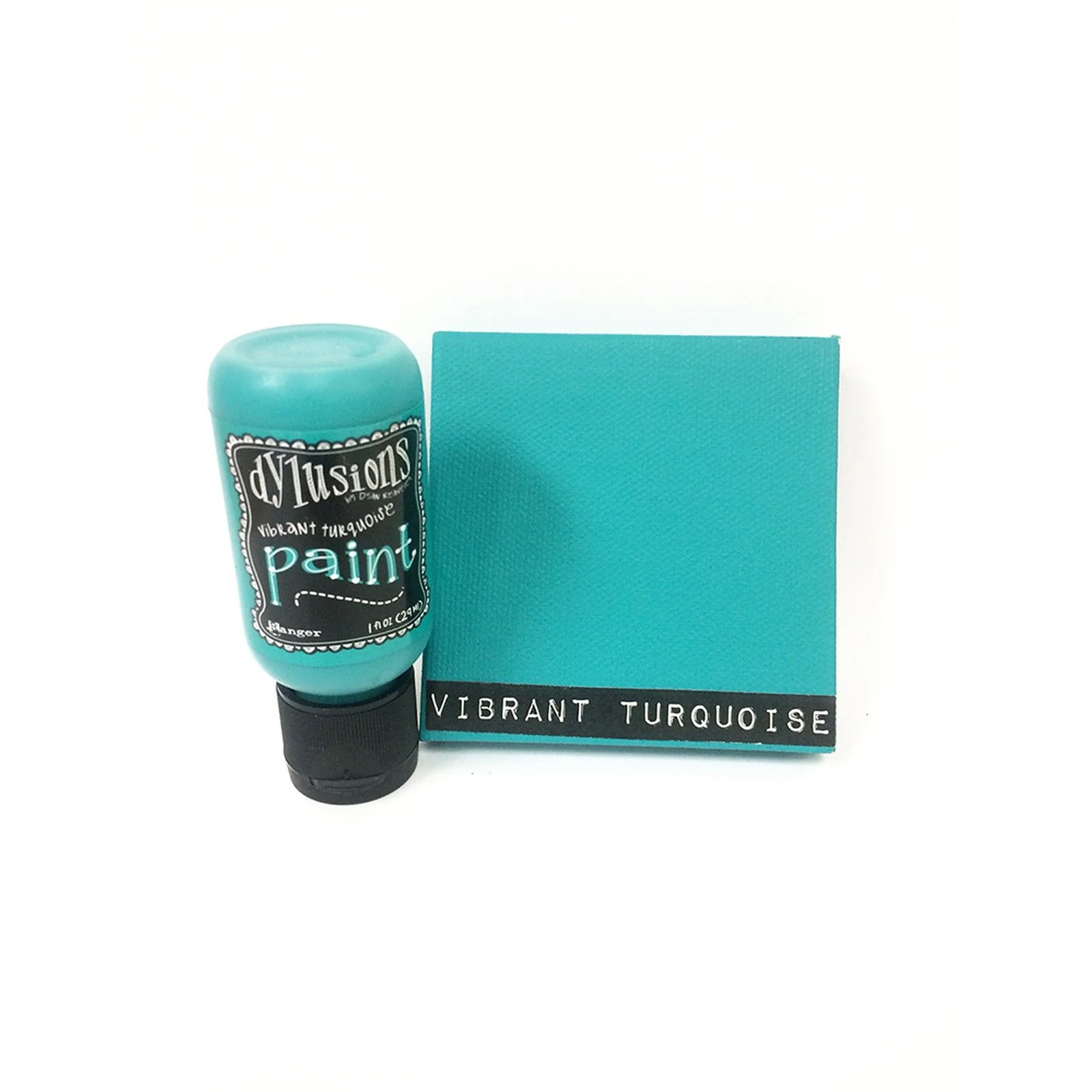 Ranger ink ranger • dylusions paint flip cap bottle vibrant turquoise 29ml - Image 2