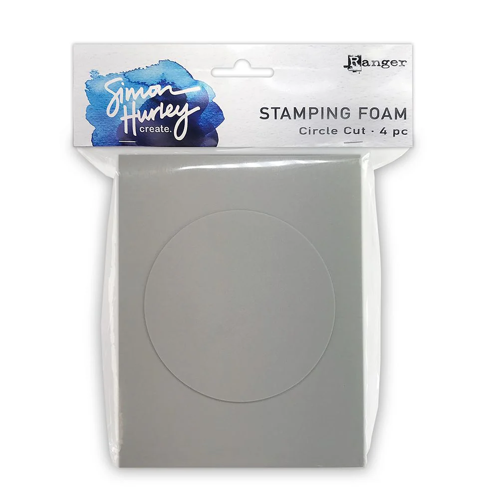 Ranger ink ranger • simon hurley create. stamping foam shapes circle cut 4pieces
