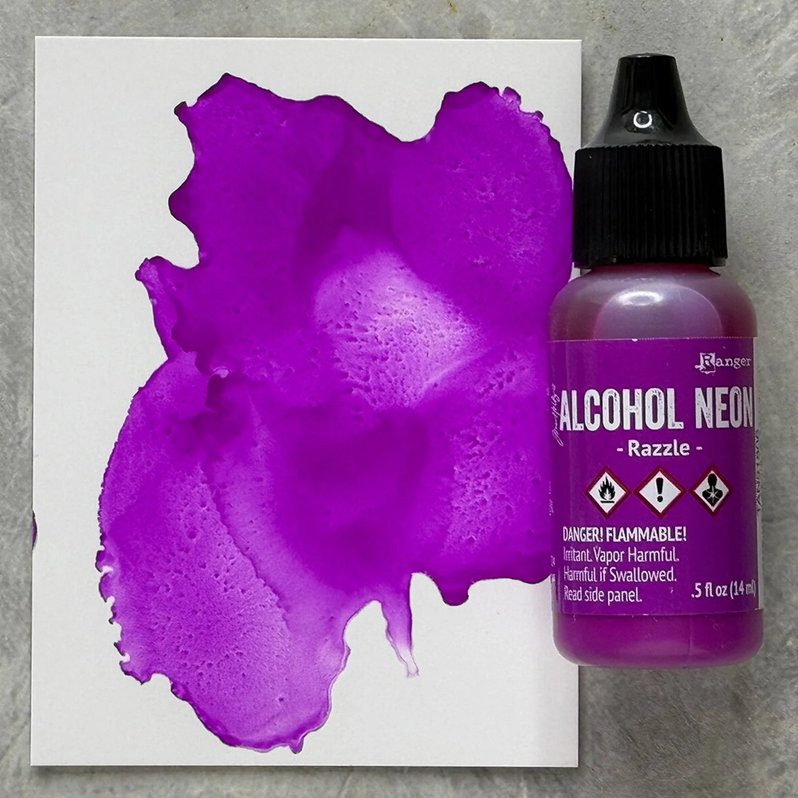 Ranger ink ranger • tim holtz alcohol neon ink razzle 14ml - Image 2