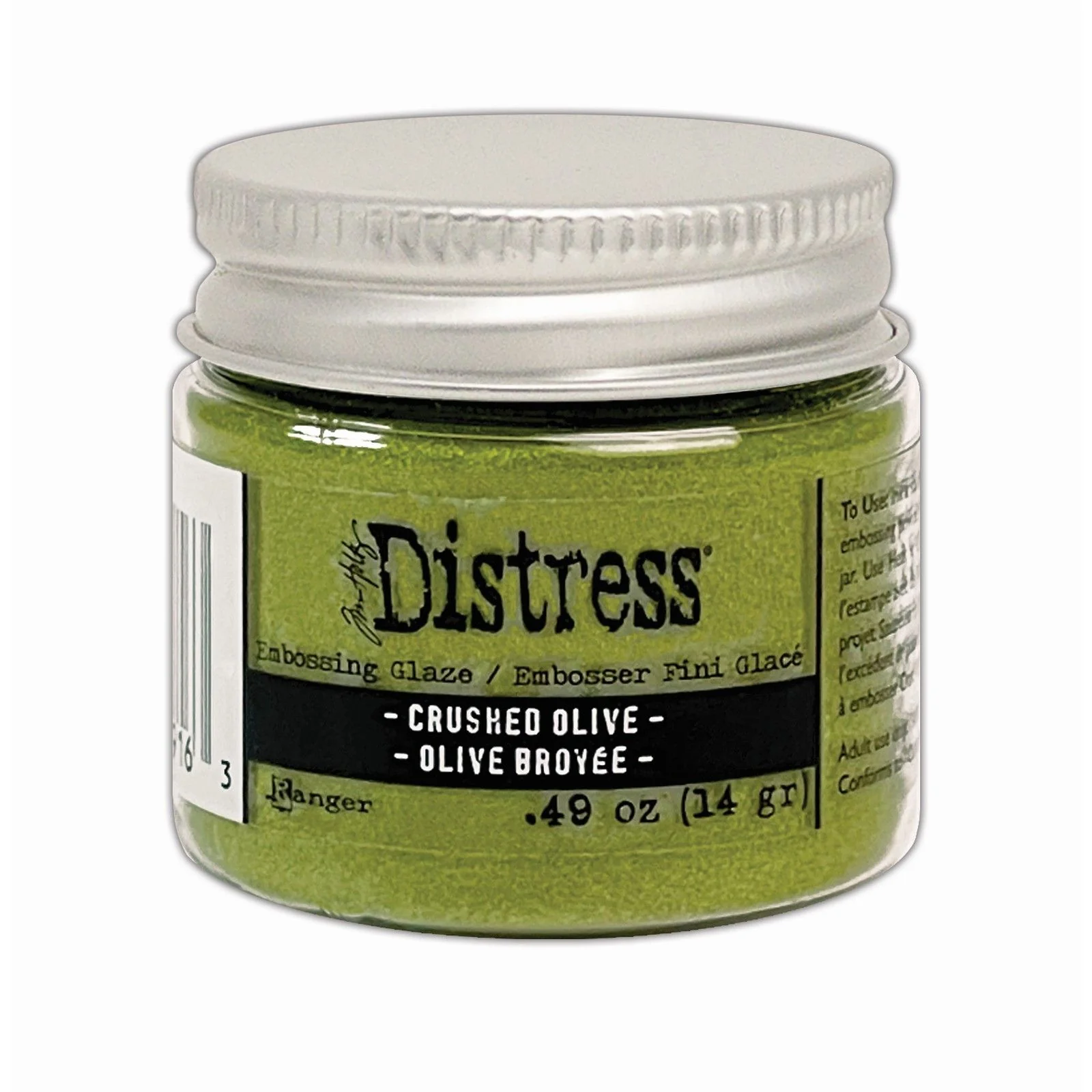 Ranger ink ranger • tim holtz distress embossing glaze crushed olive