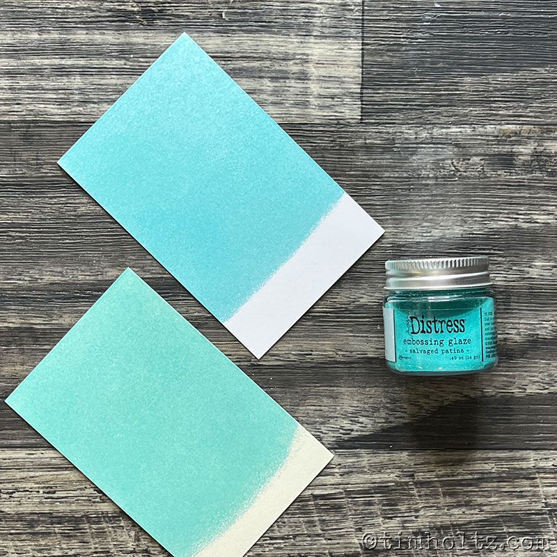 Ranger ink ranger • tim holtz distress embossing glaze salvaged patina - Image 2
