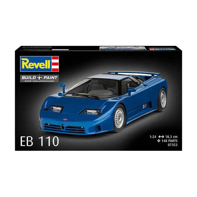 Revell modelbouwpakket - bugatti eb110 1:24 - 148dlg. - Image 2