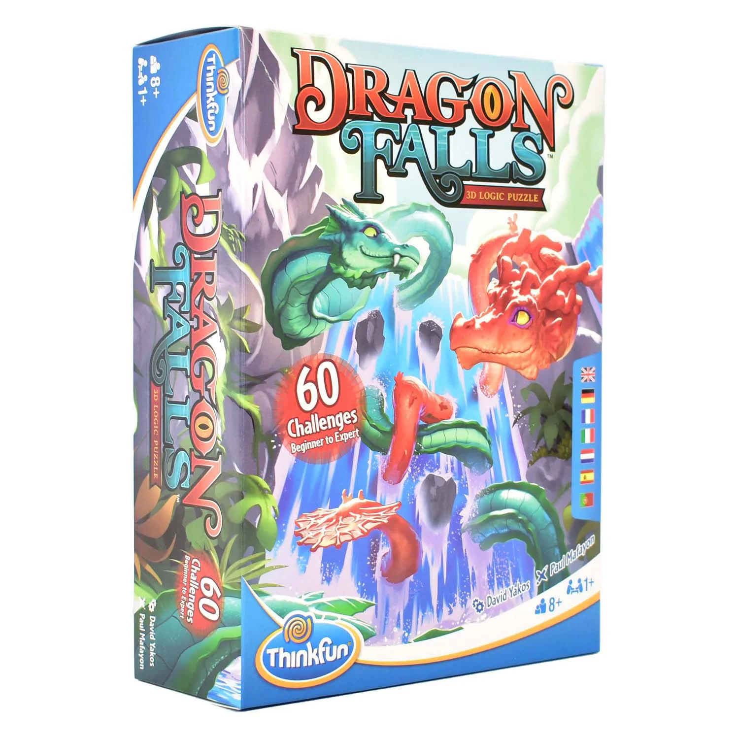 Thinkfun dragon falls 3d denkpuzzel, 60 challenges - Image 4