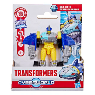 Transformers cyberworld cyber changers assorti | 2 stuks