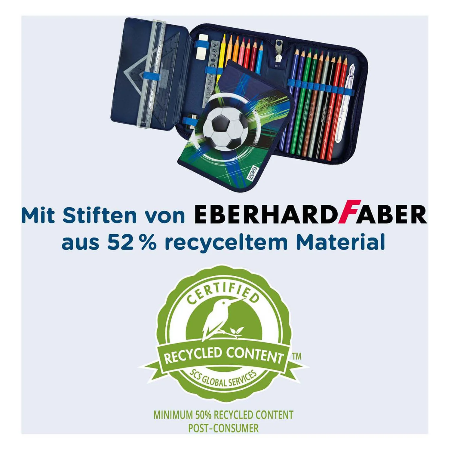 Undercover gevuld etui - voetbal - Image 4