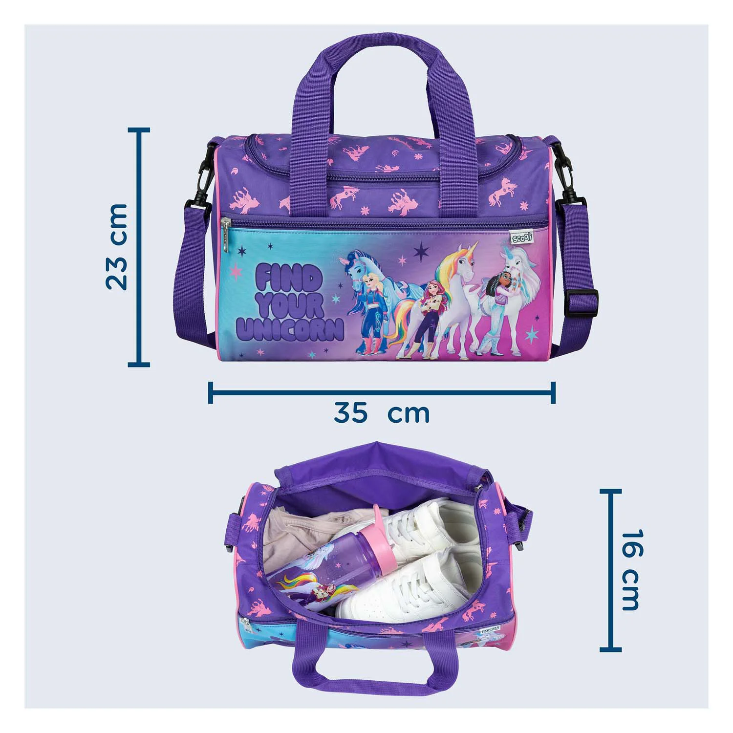 Undercover sporttas unicorn academy - Image 3