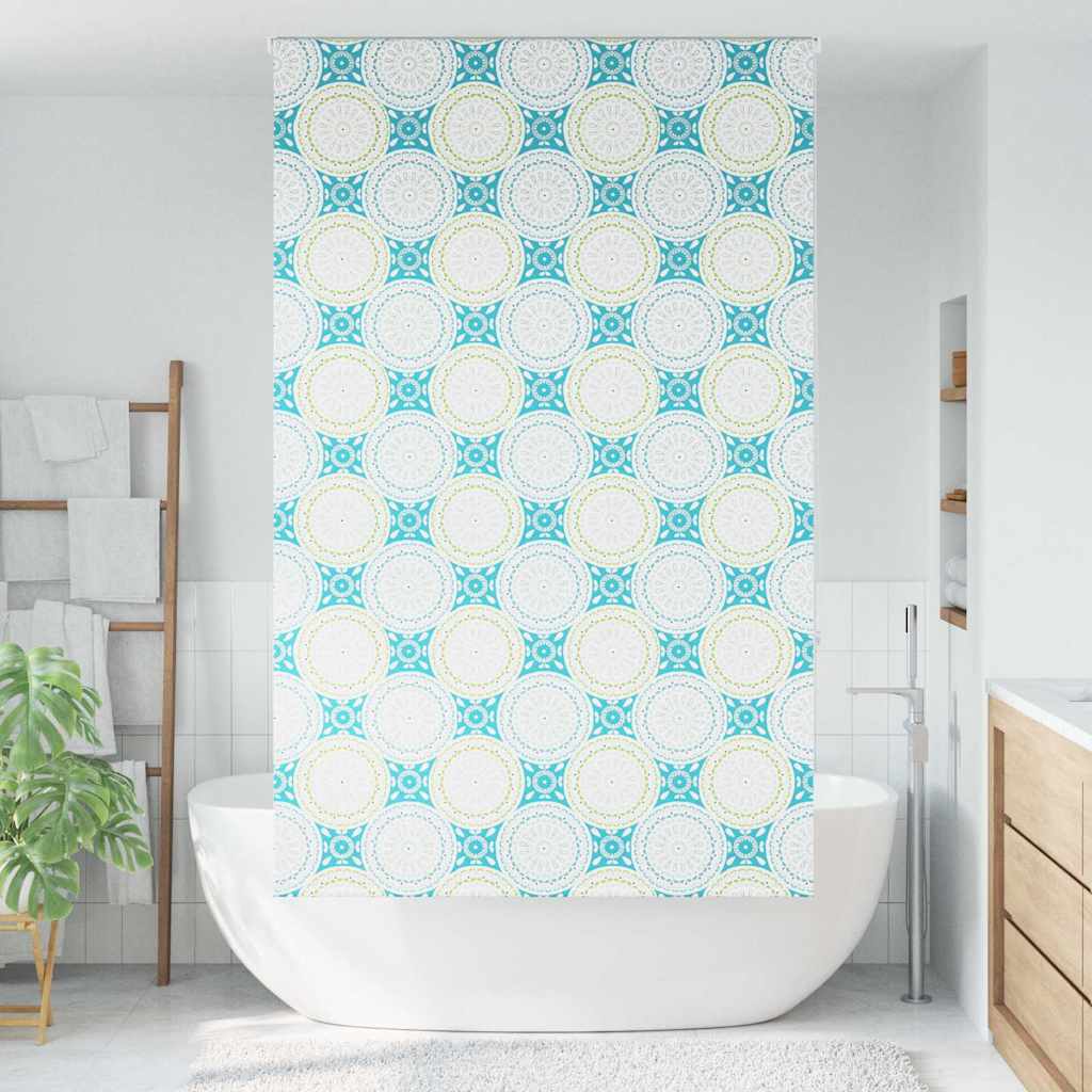 Vidaxl doucherolgordijn 120x240 cm stofbreedte 116 cm - Image 2