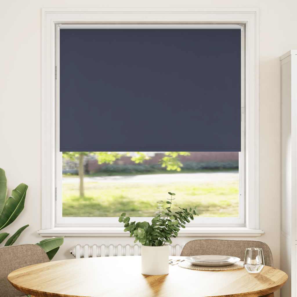 Vidaxl rolgordijn verduisterend 105x150 cm stofbreedte 100,7 cm blauw - Image 2