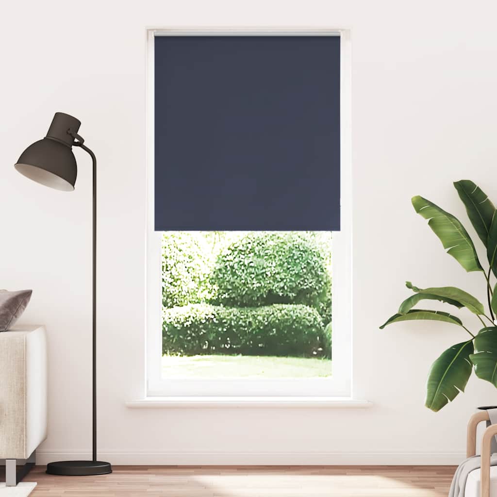 Vidaxl rolgordijn verduisterend 105x210 cm stofbreedte 100,7 cm blauw - Image 2