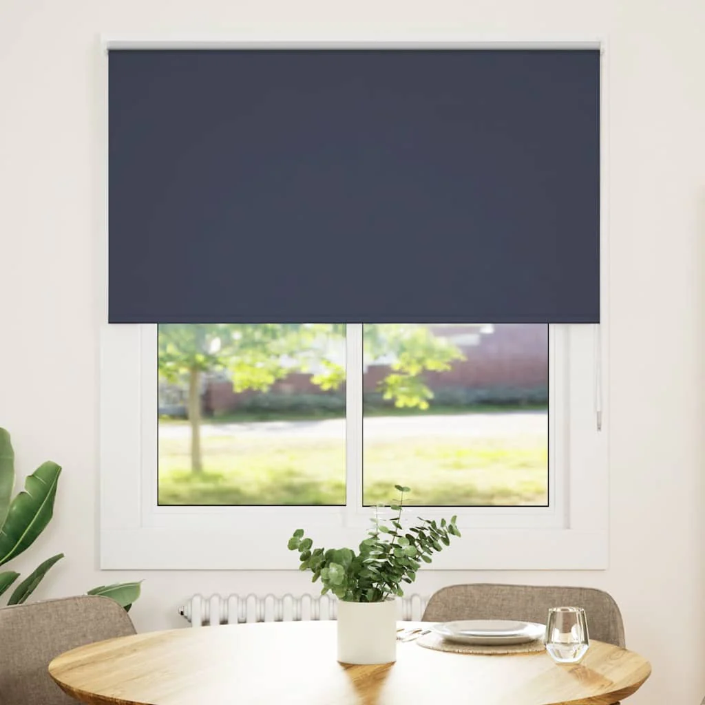 Vidaxl rolgordijn verduisterend 135x175 cm stofbreedte 131,6 cm blauw - Image 2