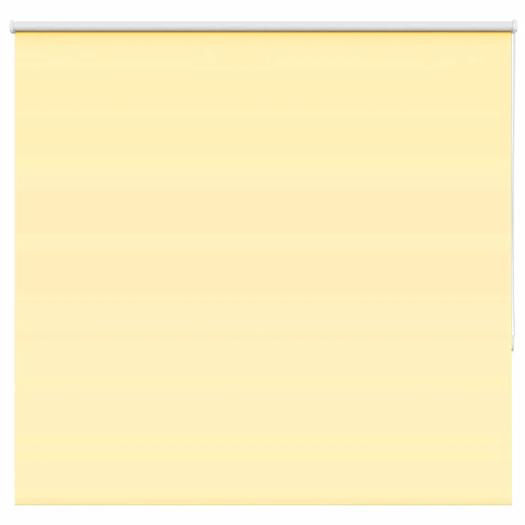 Vidaxl rolgordijn verduisterend 150x150 cm stofbreedte 146,6 cm geel