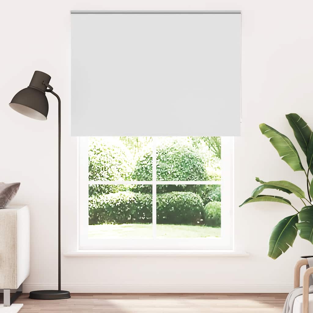 Vidaxl rolgordijn verduisterend 155x230 cm stofbreedte 151,6 cm wit - Image 2