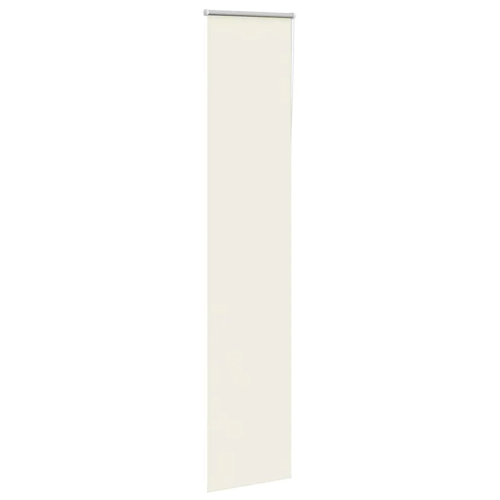 Vidaxl rolgordijn verduisterend 45x230 cm stofbreedte gebroken wit - Image 3