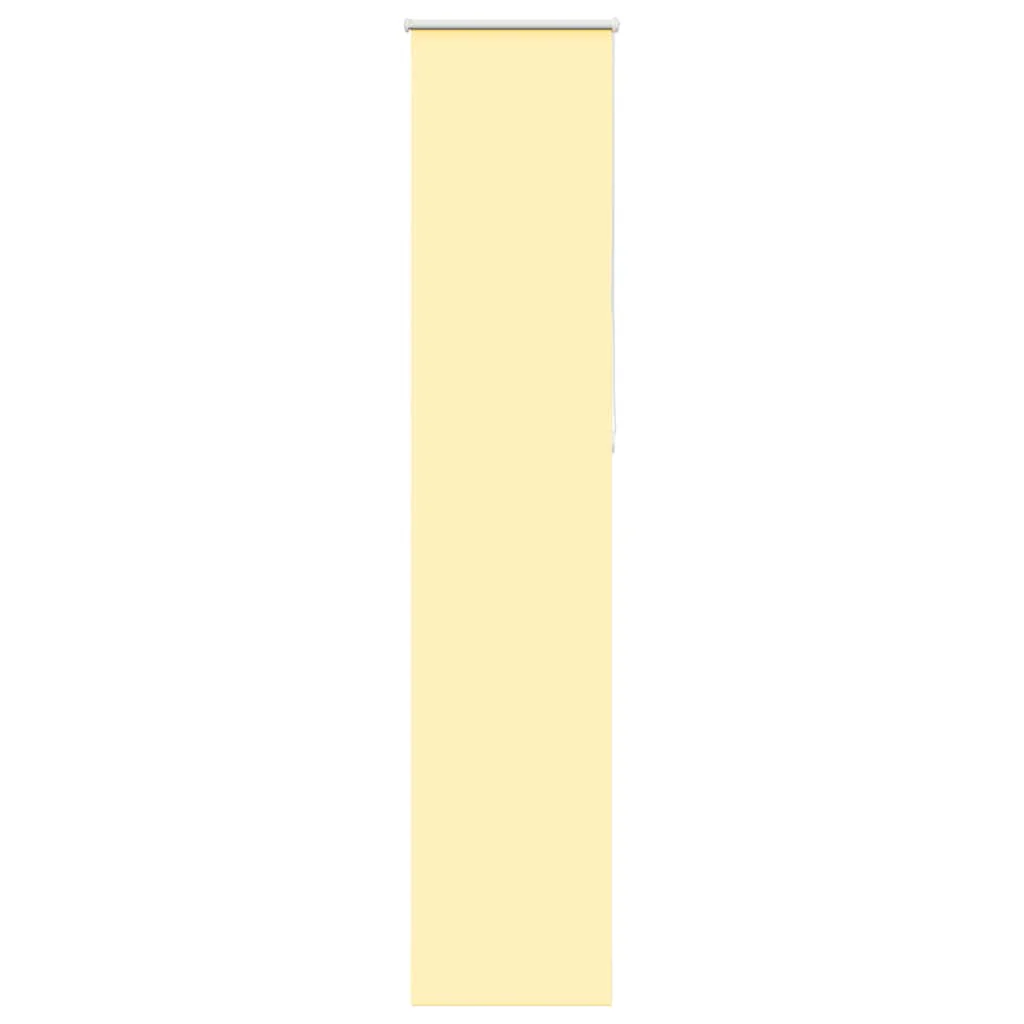 Vidaxl rolgordijn verduisterend 60x210 cm stofbreedte 55,7 cm geel