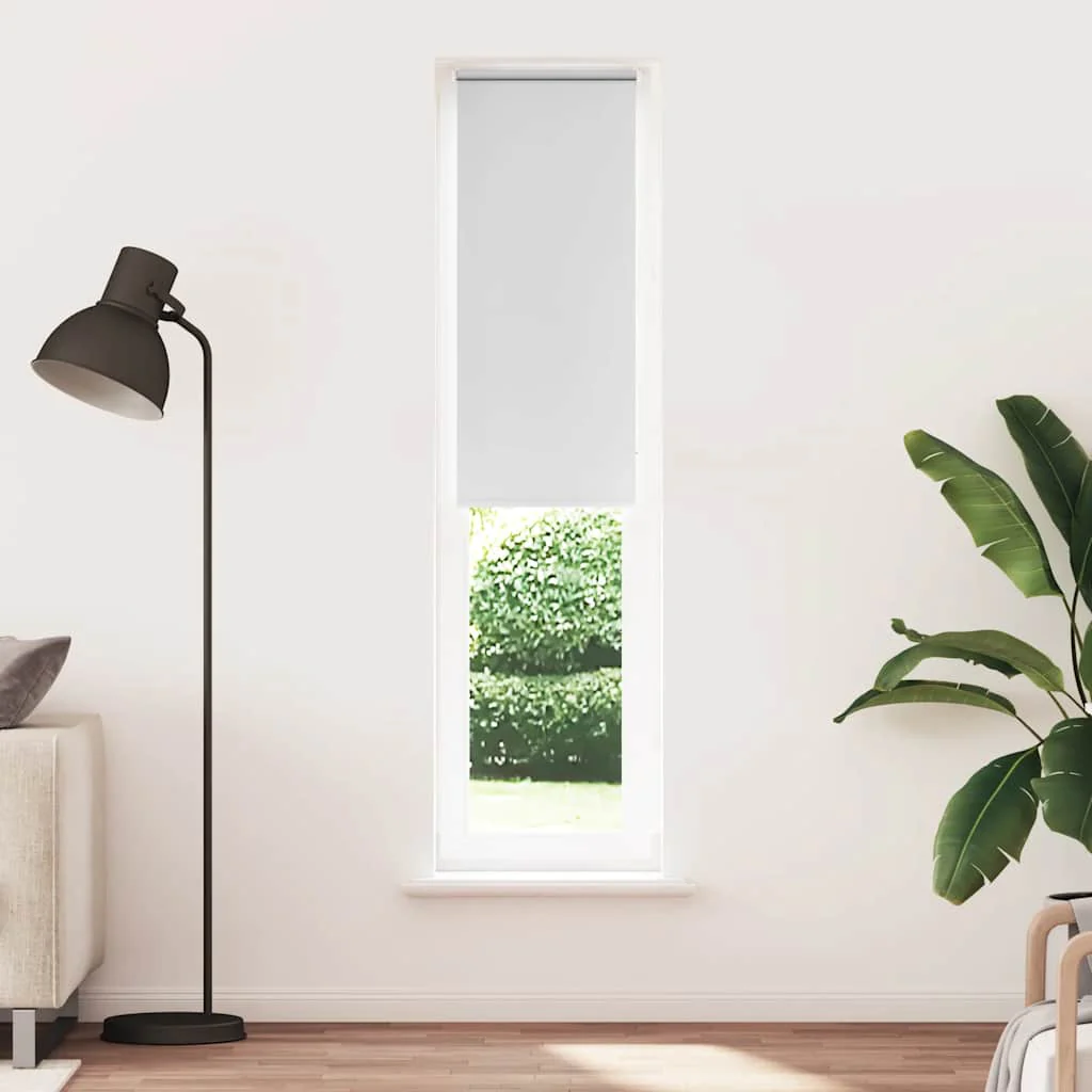 Vidaxl rolgordijn verduisterend 60x210cm stofbreedte 55,7 cm wit - Image 2