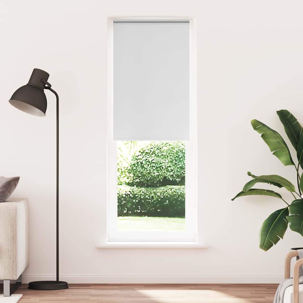Vidaxl rolgordijn verduisterend 70x210cm stofbreedte 65,7 cm wit - Image 2