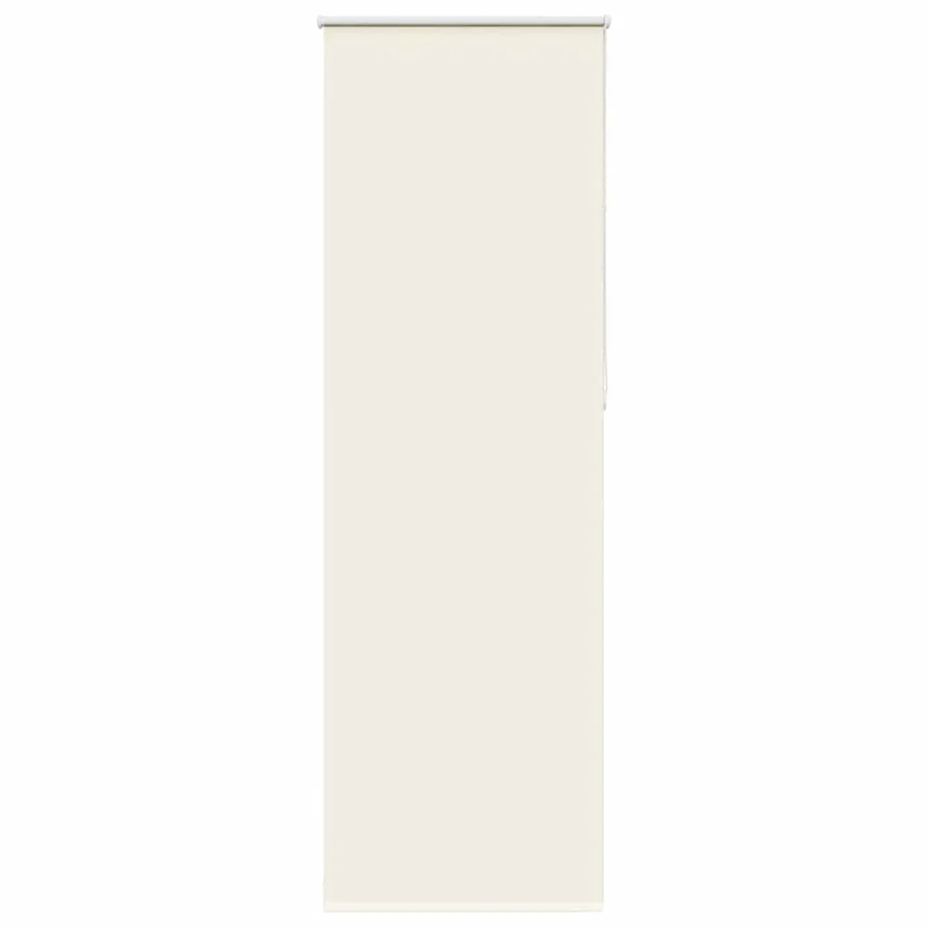 Vidaxl rolgordijn verduisterend gebroken wit 85x230 cm stofbreedte - Image 2