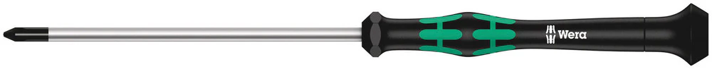 Wera 2050 ph kraftform micro phillips schroevendraaier, ph 0 x 60 mm - 1 stuk(s) - 05118022001